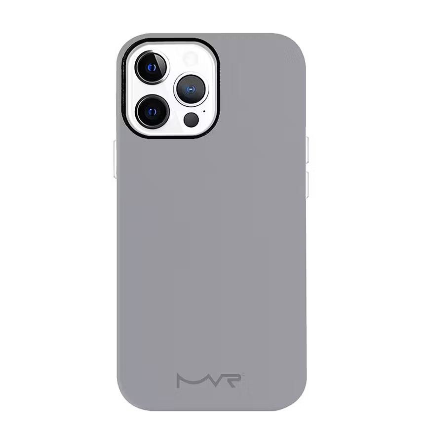 iPhone XR Case – Stone | MVR Nappa Leather, Luxurious Soft-Touch Finish