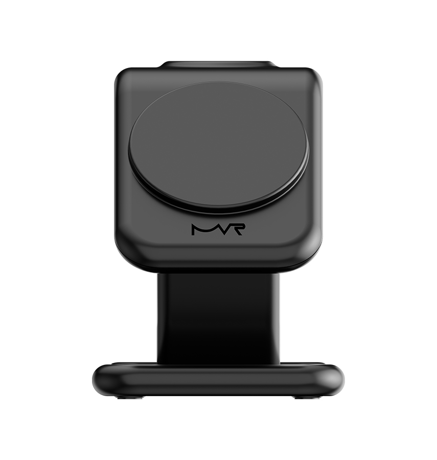 MVR MagStand Wireless Charger – Black | Magnetic Fast Charging Dock, Adjustable Stand, Sleek Design, Desk & Bedside Compatible