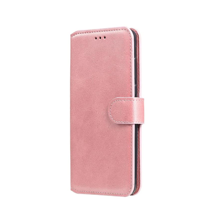 iPhone 15 Wallet Case – Rose Gold | Goospery Mercury Bluemoon Genuine Leather Flip Cover - Image 3