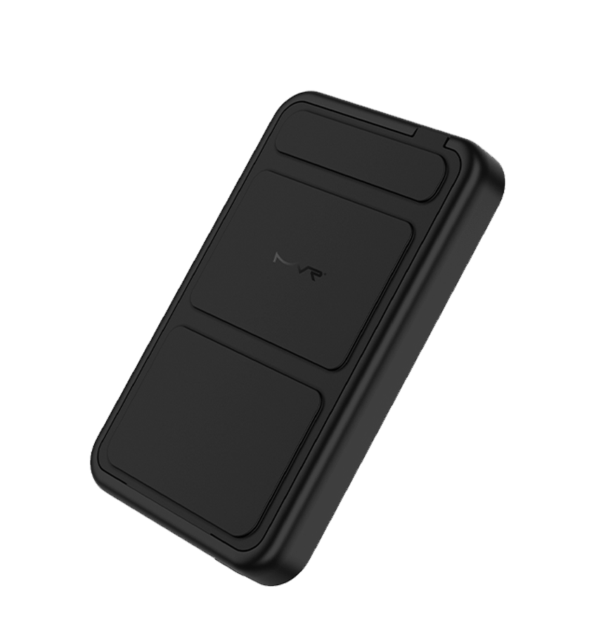 MVR MagSafe Power Bank - Black | 6500mAh, 2 – in – 1 Wireless Charger & Phone Stand, Portable 15W Fast Charging - Image 5