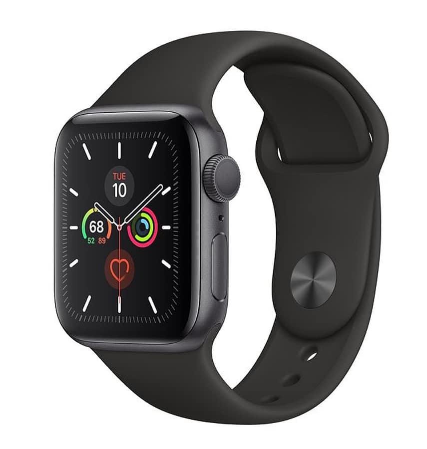 Apple Watch 38/40/41mm TPU band, black, classic and strong fit for your Apple Watch