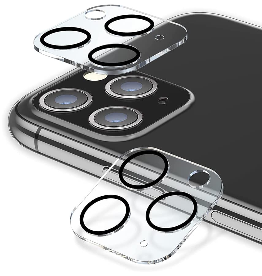 Clear generic camera lens protector for iPhone 11 Pro/11 Pro Max, reliable and slim fit