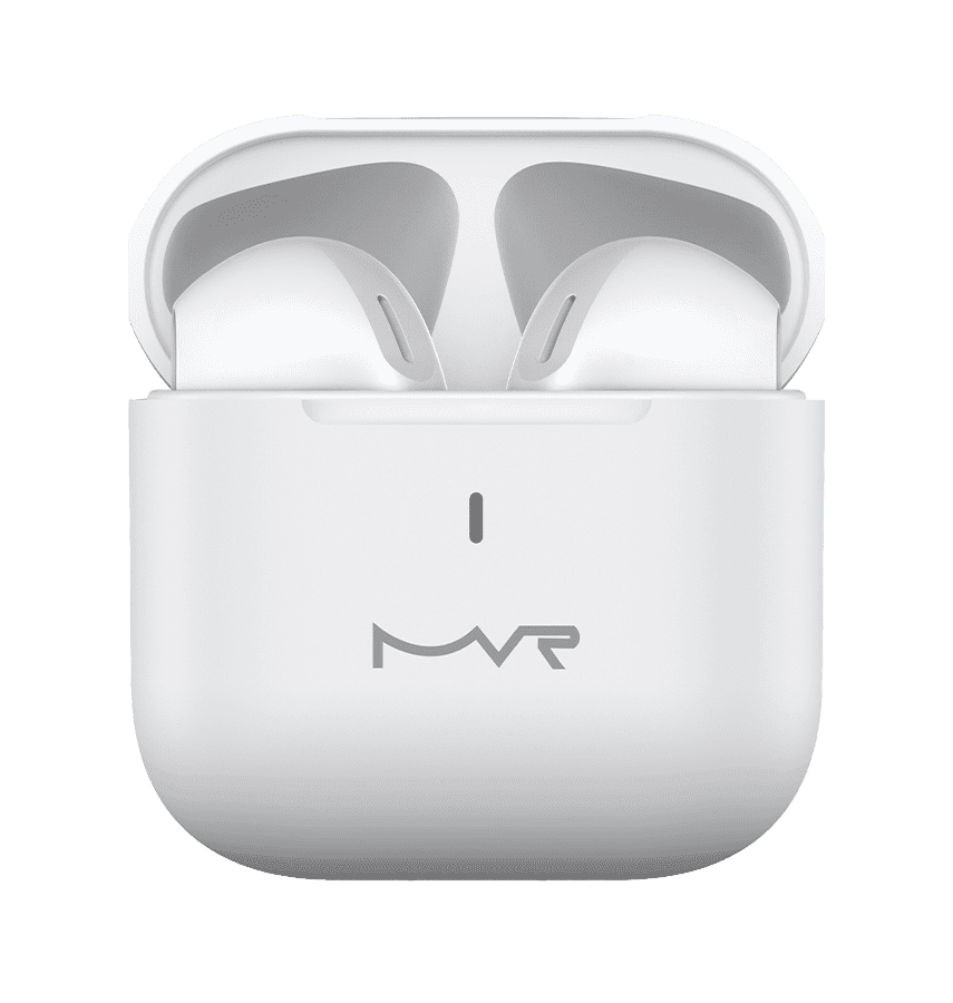 White Robin mini TWS Bluetooth earphones for crisp sound and comfortable fit