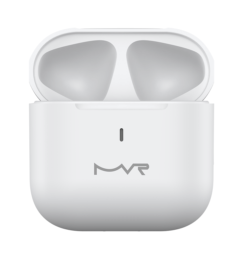 MVR Robin Mini Wireless TWS Earbuds – White | Bluetooth 5.3, 24H Playtime & Touch Controls - Image 6