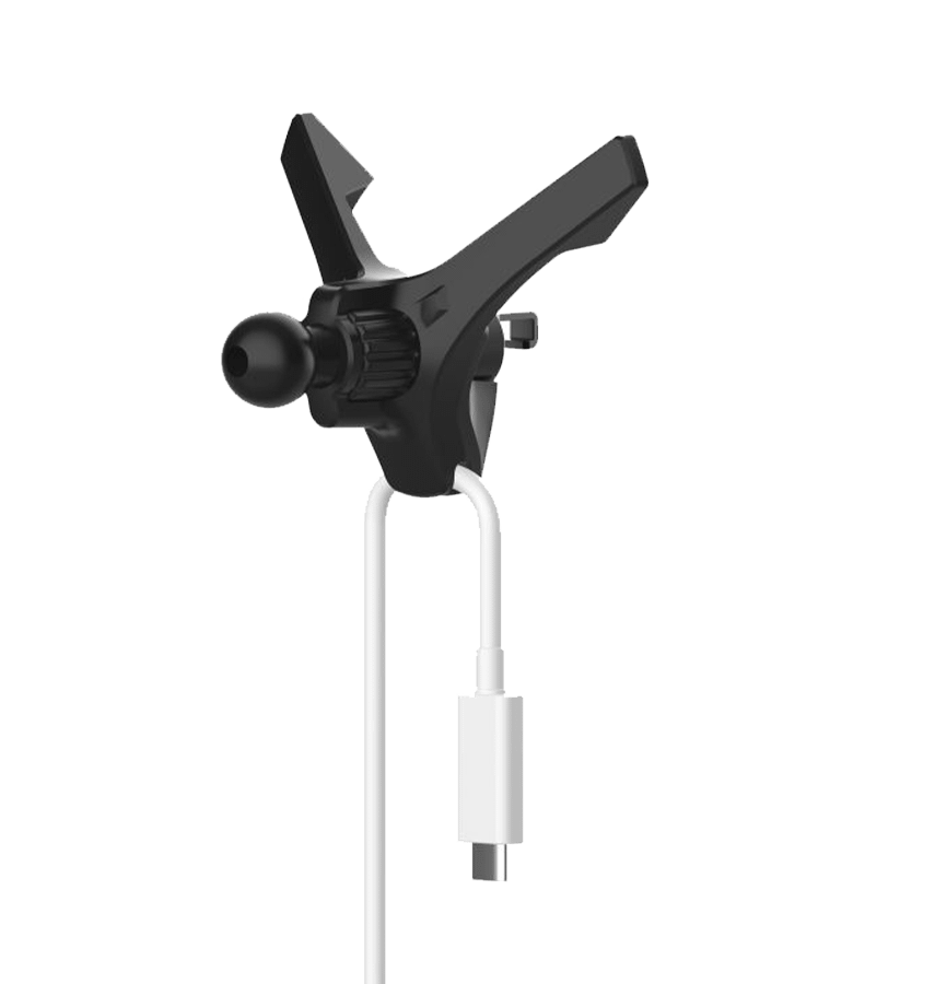 MVR T2 MagSafe Car Phone Holder - Glossy Black | Strong Magnetic Hold & 360° Adjustable - Image 4