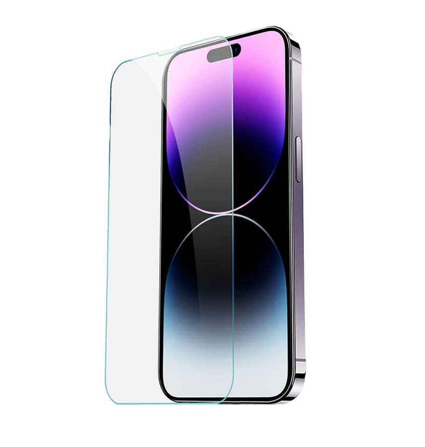 Clear Soft Back Cover for iPhone 14 Pro, slim, flexible, and protective.