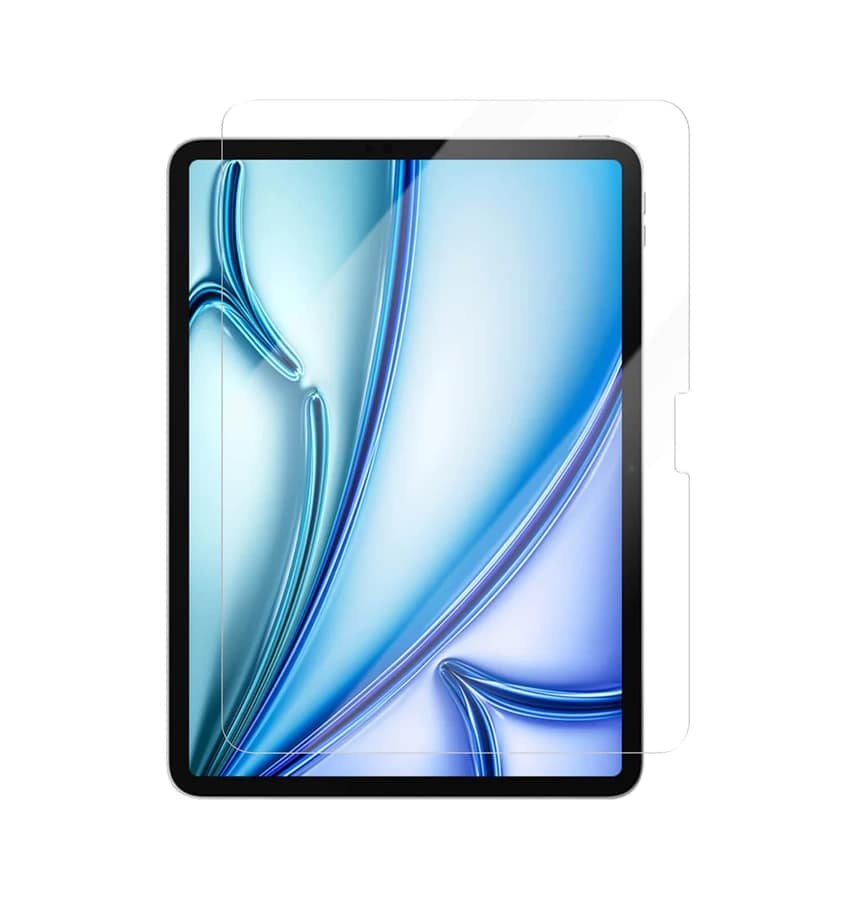 Clear Ultra-Clear tempered glass screen protector for iPad Air 4/11, smooth and tough