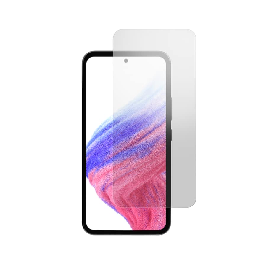 Clear tempered glass screen protector for Samsung Galaxy A54 5G