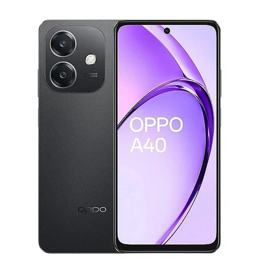 OPPO A40, SPARKLE BLACK