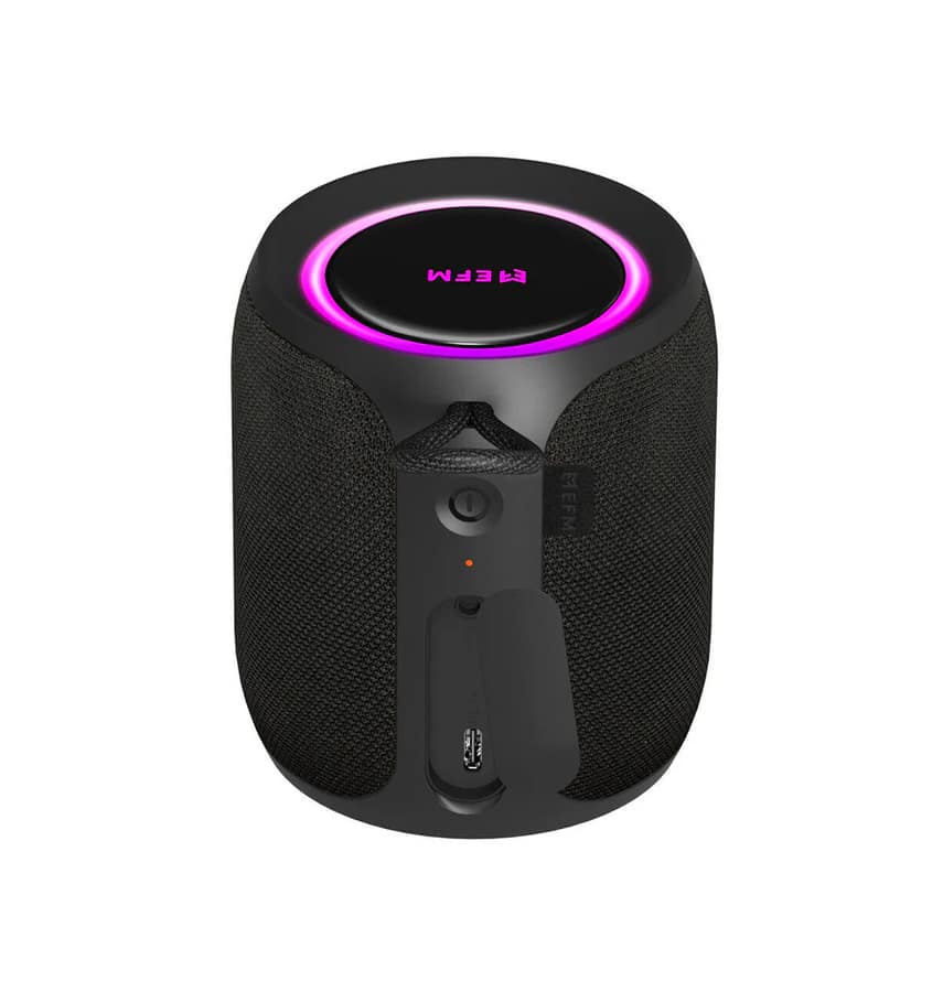 EFM Austin Waterproof LED Wireless Mini Bluetooth Portable Speaker Stereo Colour Glow