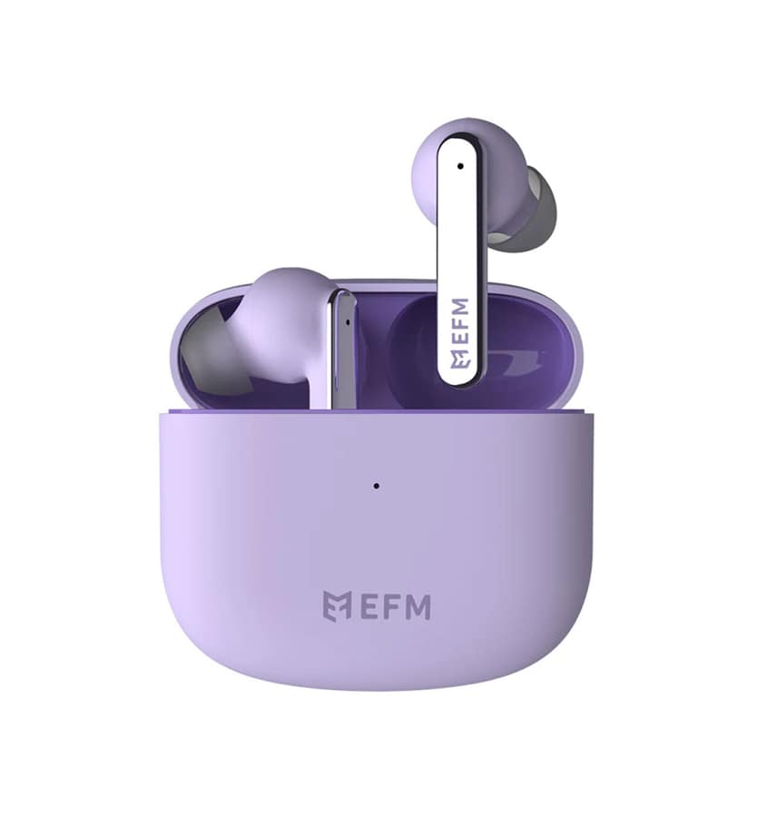 EFM TWS Detroit W/ Wireless Charging Earbuds - Purple