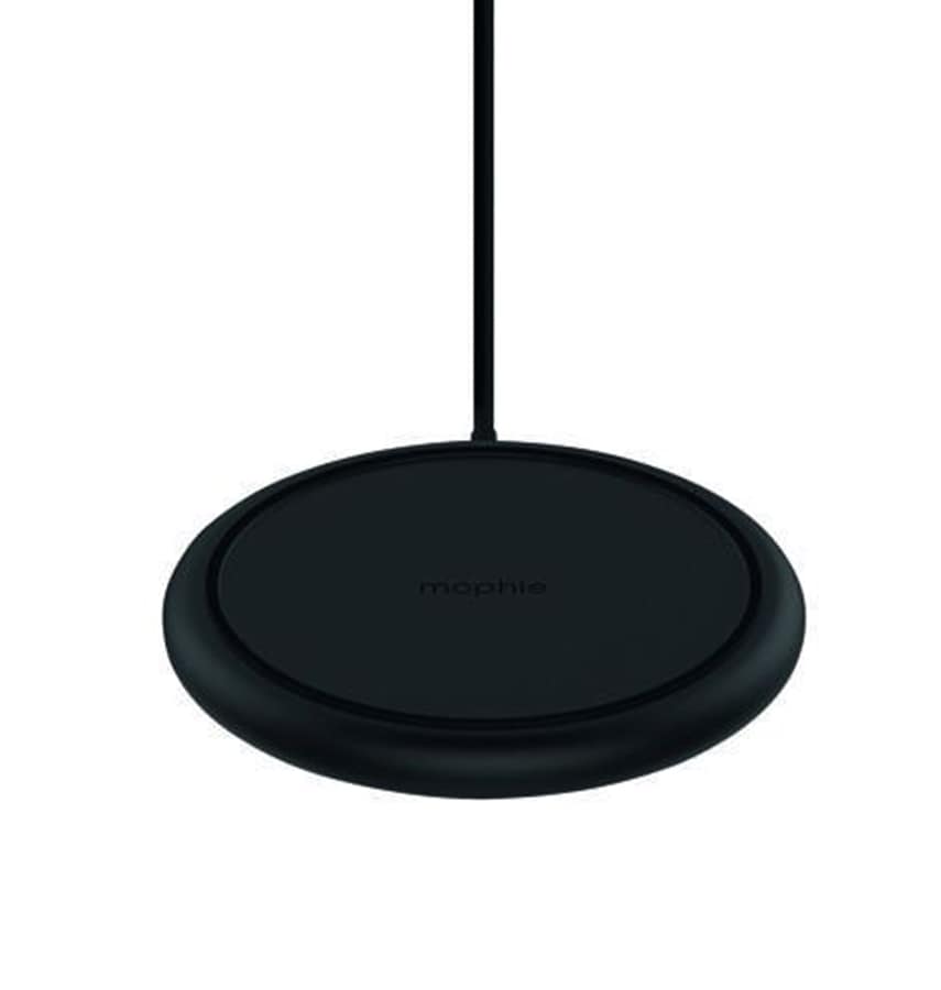 Mophie Dual 10W Wireless Charging Pad/USB Port Phone Charger For Apple/Android - Black
