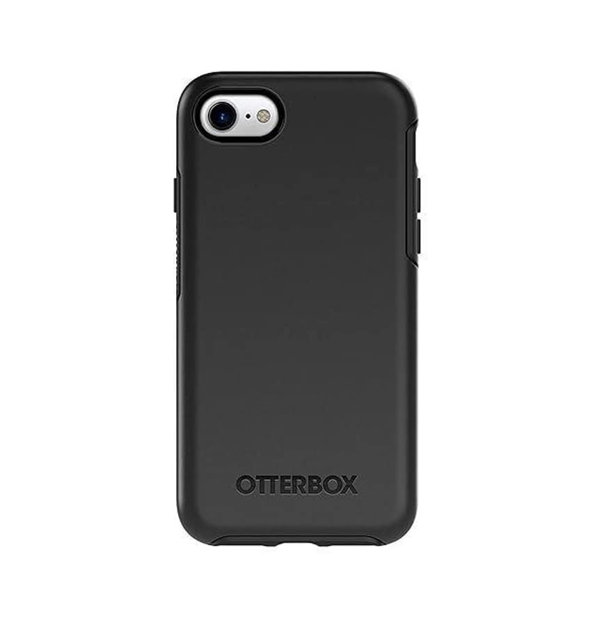 iPhone 7+/8+ Case – Black | OtterBox Symmetry Series, Soft Touch Protective Cover