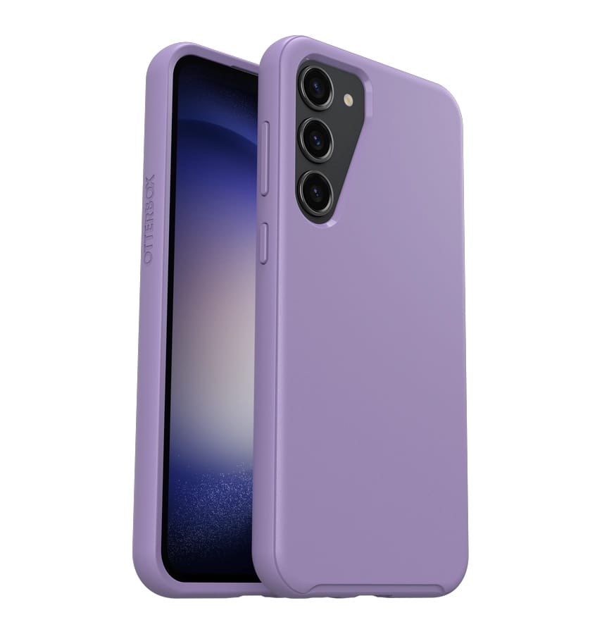 Samsung S23 Plus Case – Lilac (Purple) | OtterBox Symmetry Series, Soft Touch Protective Cover