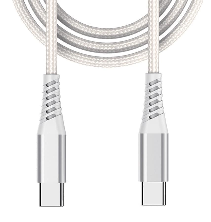 BEETLE 3M TYPE C TO TYPE C CHARGING CABLE WHITE M-2
