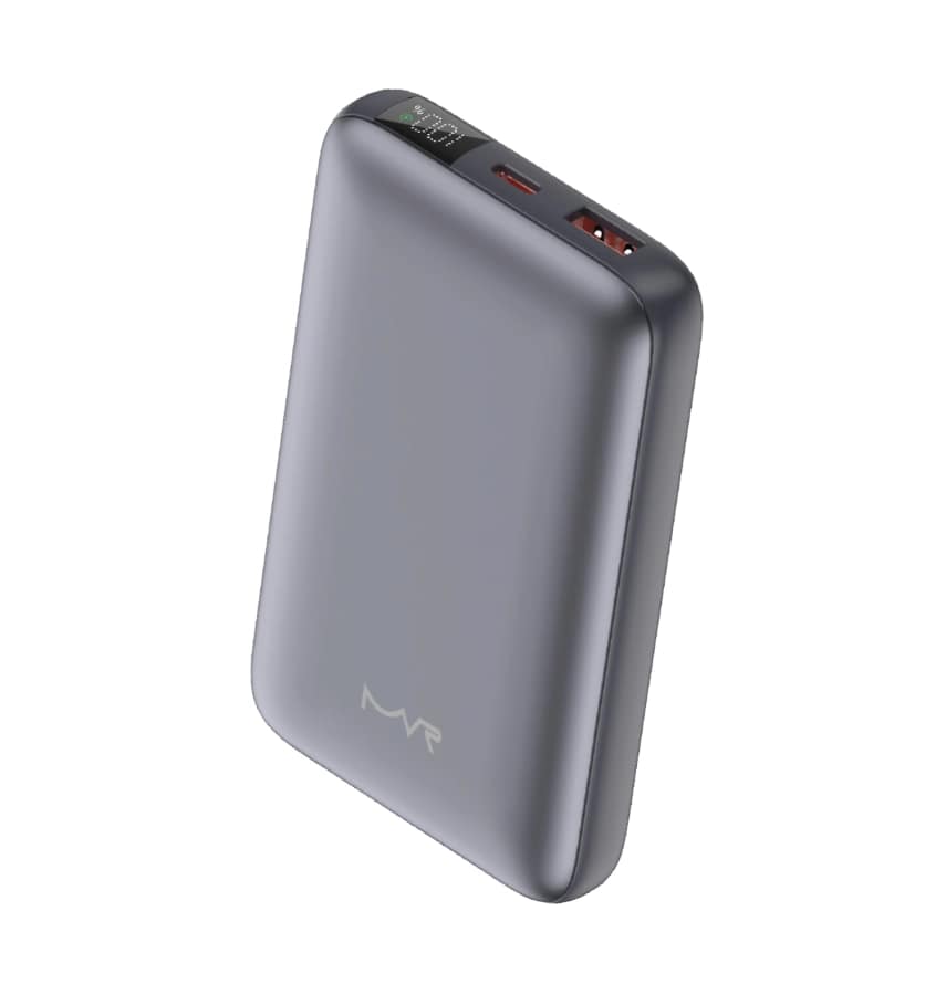 MVR RAPID-10x ULTRAFAST 10000MAH POWER BANK GREY