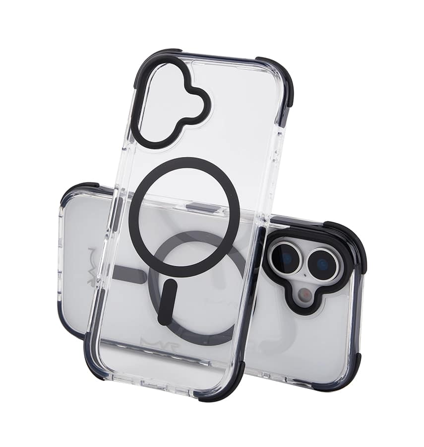 iPhone 17 MVR Robust Case – Black | Shockproof Armor, Wireless Charging