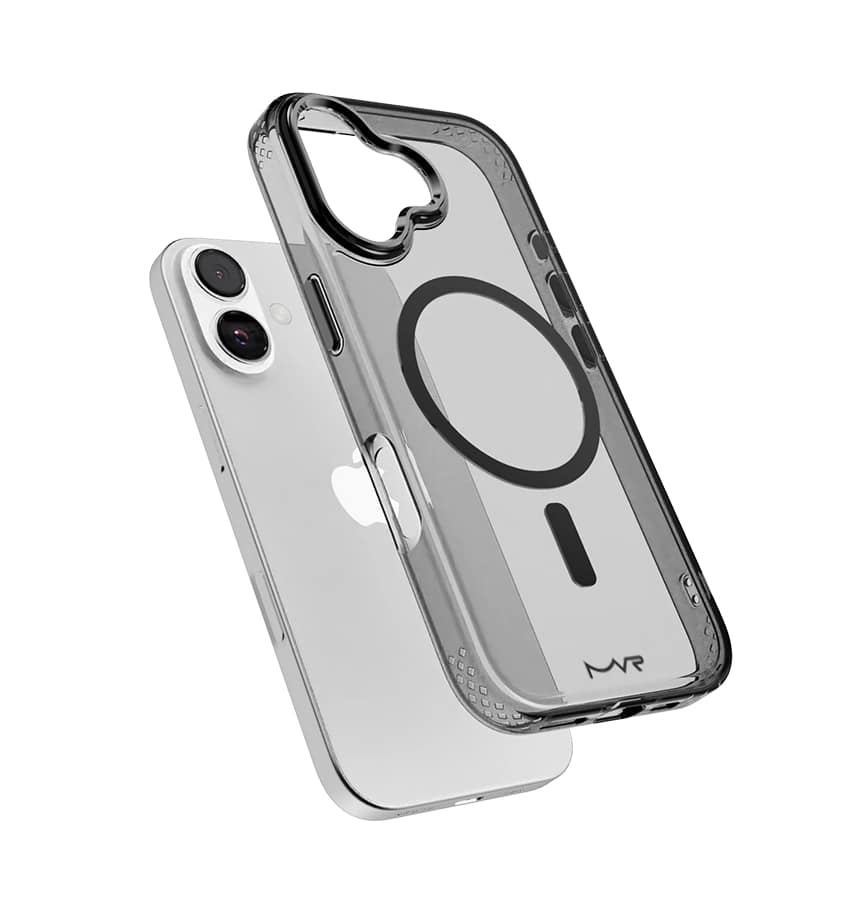 iPhone 17 Impact IMD Case – Black | MVR In-Mold Design, Ultra-Slim Protection, Anti-Yellowing