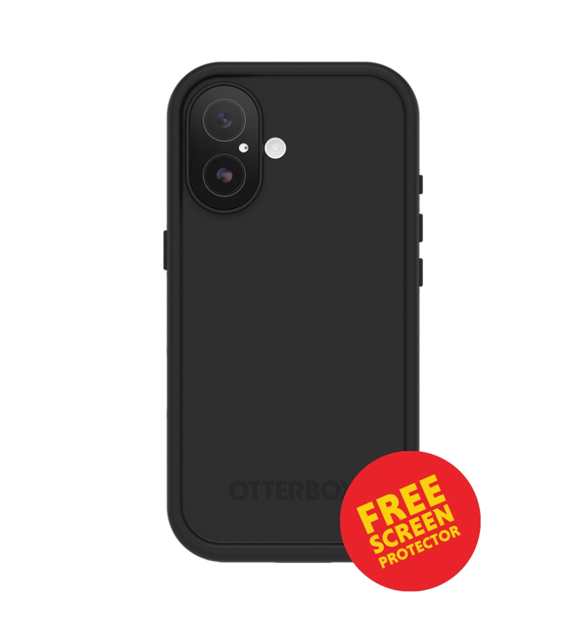 iPhone 17 Magsafe Case – Black | OtterBox Fré Series, Waterproof Protection Back Cover