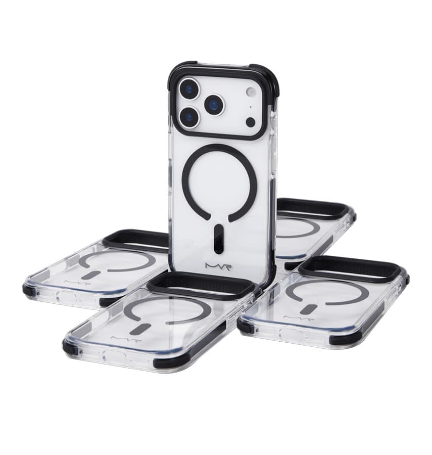 iPhone 17 Pro Robust Case – Black | MVR Heavy-Duty Protection, Rugged Design, Shockproof Build