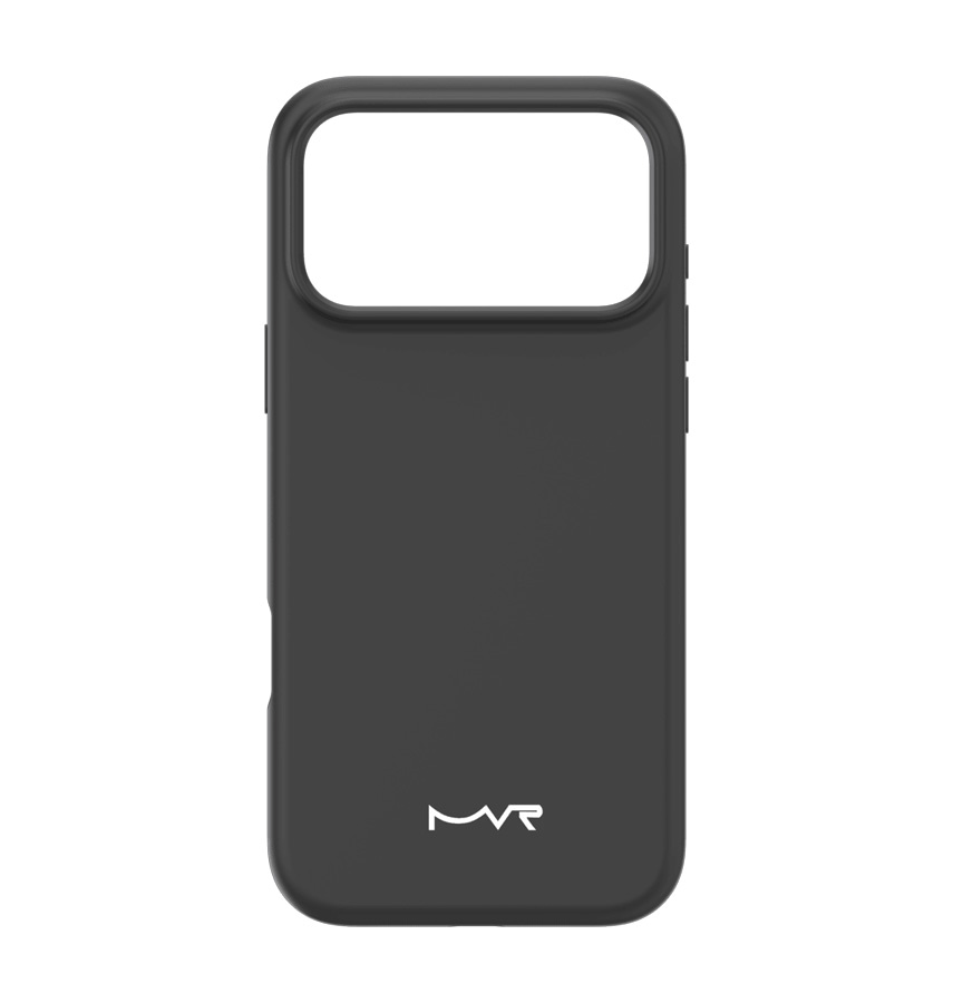 iPhone 17 Pro Case – Black | MVR Liquid Silicone Soft-Touch Finish, Anti-Slip Grip, Premium Protection