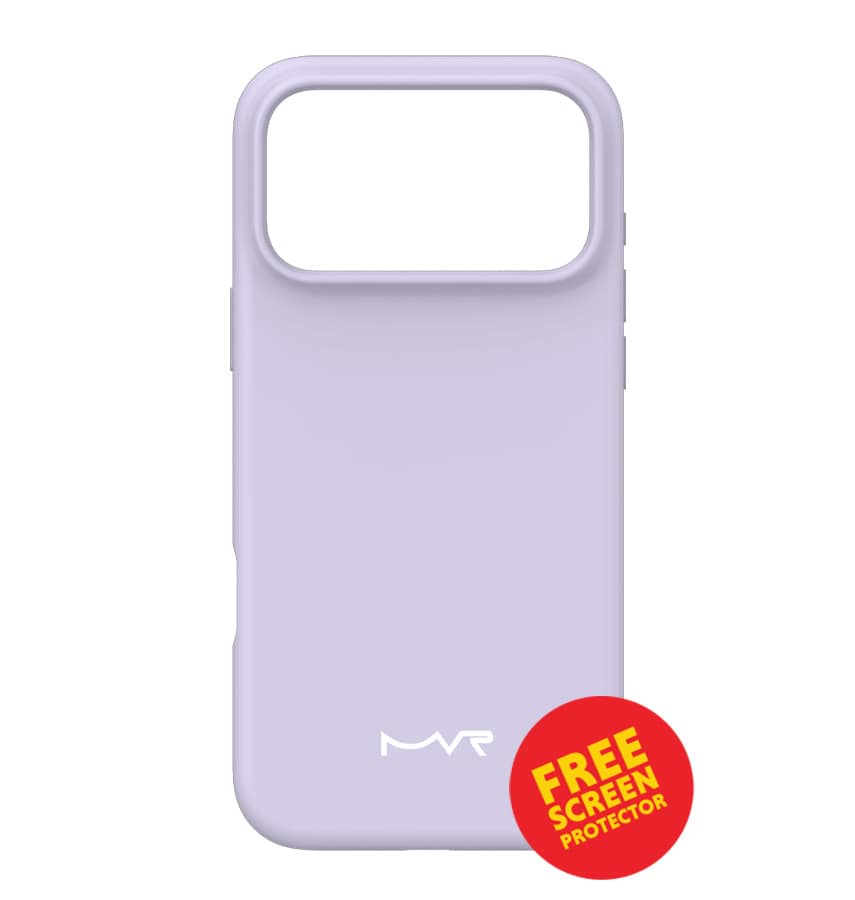 iPhone 17 Pro  Case – Lavender | MVR Liquid Silicone Soft-Touch Finish, Anti-Slip Grip, Premium Protection