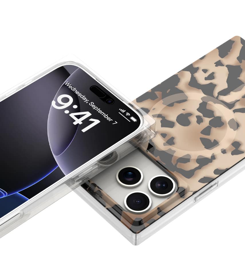 iPhone 17 Pro Blox Case – Desert Bloom | MVR Slim Protective Cover, Stylish Pattern, MagSafe Compatible