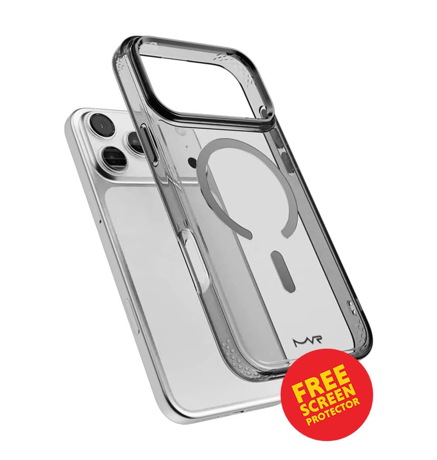 iPhone 17 Pro Max Impact IMD Case – Black | MVR Durable IMD Design, Scratch Resistant, Lightweight Protection