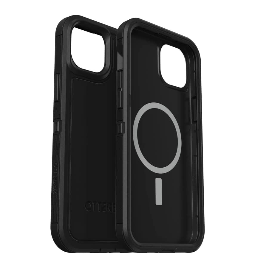 iPhone 14 Plus Case – Black | OtterBox Defender XT MagSafe Series Rugged, Durable & Magnetic Protection