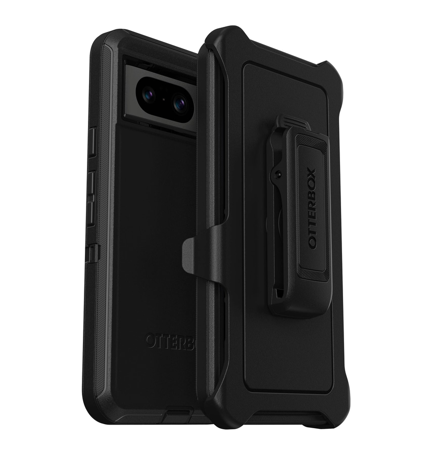 Google Pixel 8 Case – Black | OtterBox Defender Series Rugged, Durable & Protective Cover