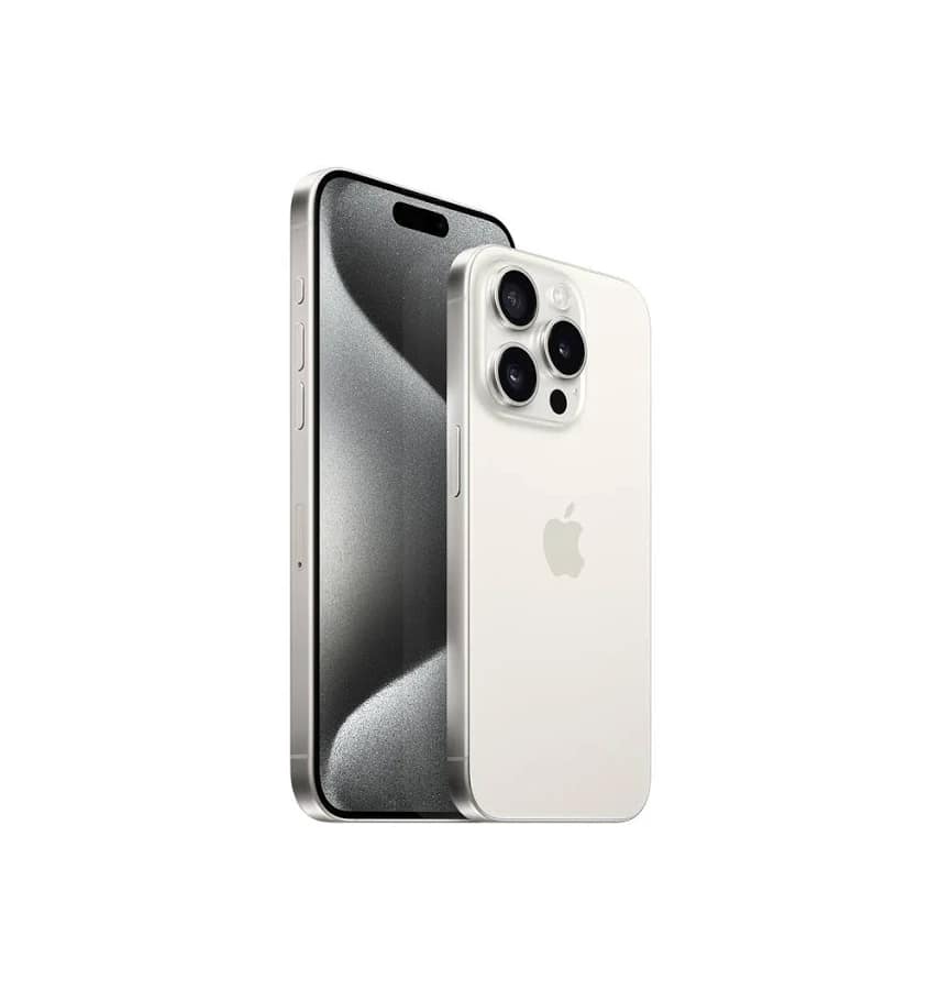 iPhone 15 Pro Refurbished 256GB - White | Excellent Condition | 1-Year Warranty