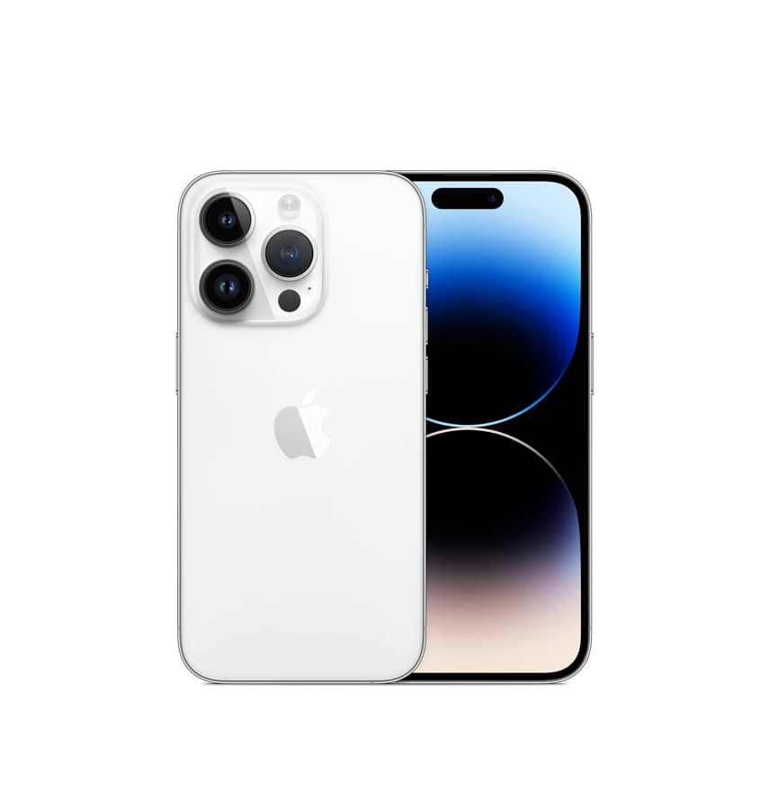 iPhone 14 Pro Refurbished Device 128GB - Silver | Excellent Condition | 1-Year Warranty