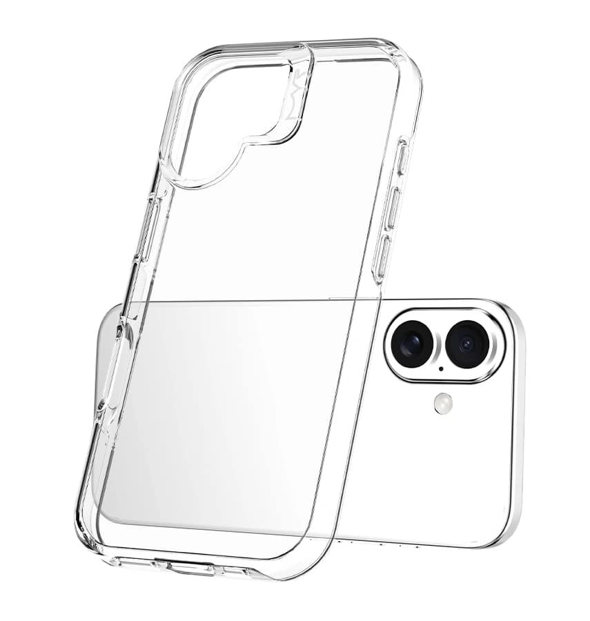 iPhone 17 Case - Crystal | MVR Nova Perfect Fit Design, Soft Touch Protective Cover