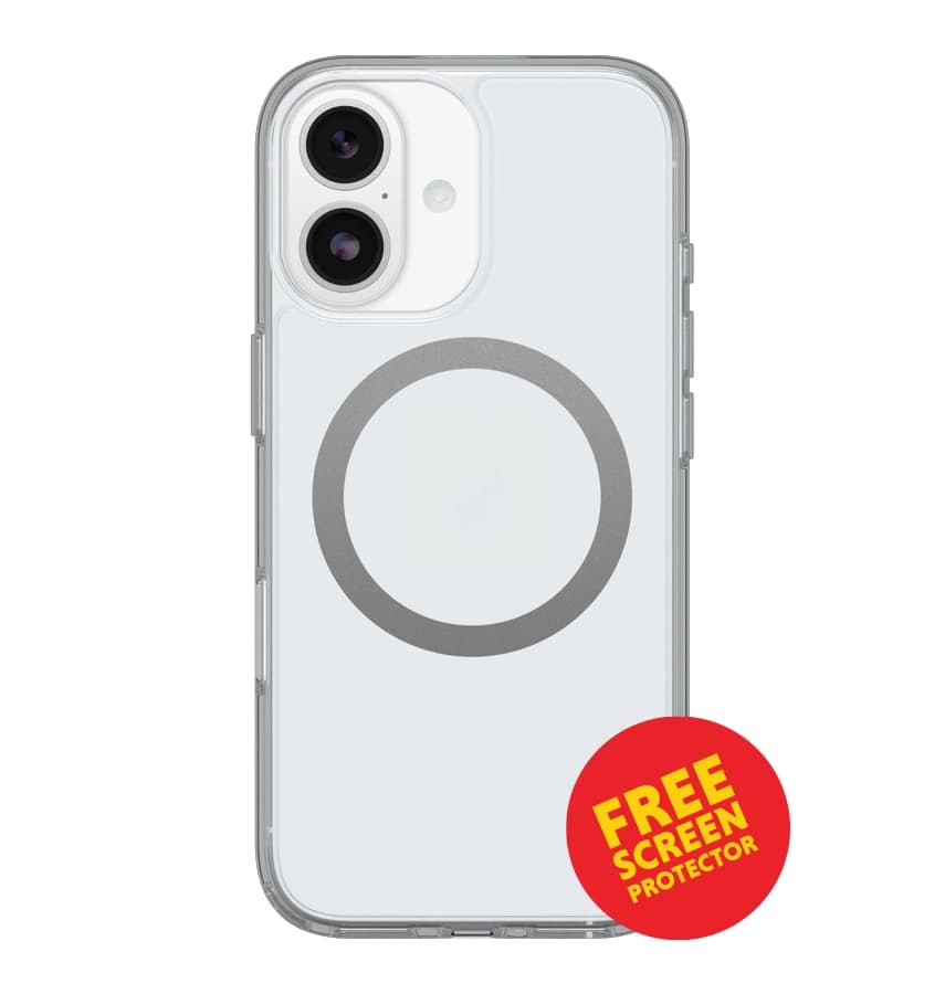 iPhone 17 Symmetry Magsafe Case – Clear | OtterBox Protective Cover with Slim, Durable & Drop Protection