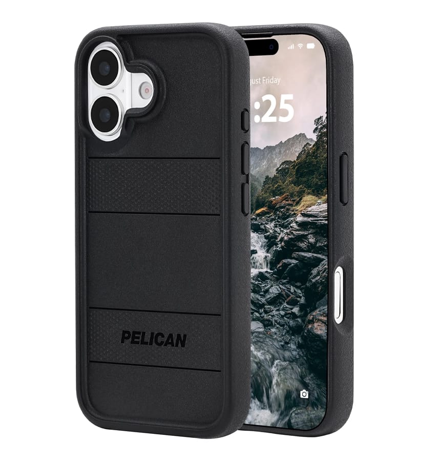 iPhone 17 Case – Black | Pelican Protector MagSafe Cover with Military-Grade Drop Protection & Sleek Design