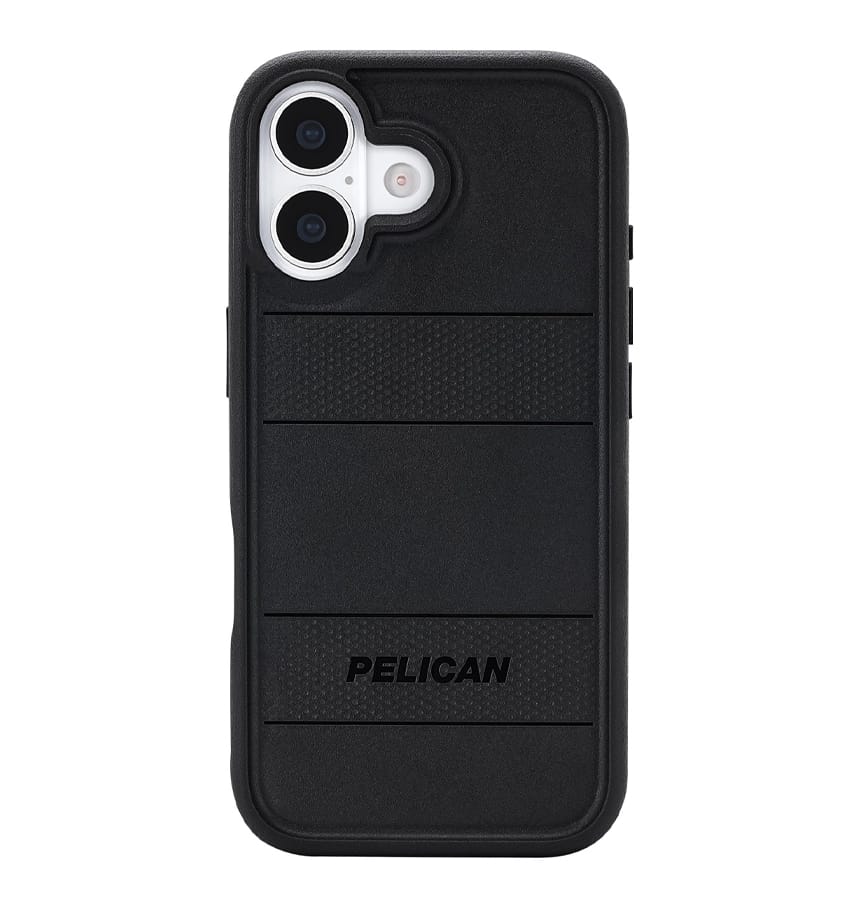iPhone 17 Case – Black | Pelican Protector MagSafe Cover with Military-Grade Drop Protection & Sleek Design