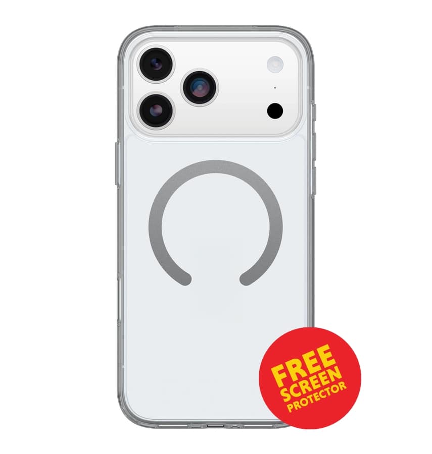 iPhone 17 Pro Max MagSafe Case – Clear | OtterBox Symmetry Protective Cover with Slim, Durable & Drop Protection