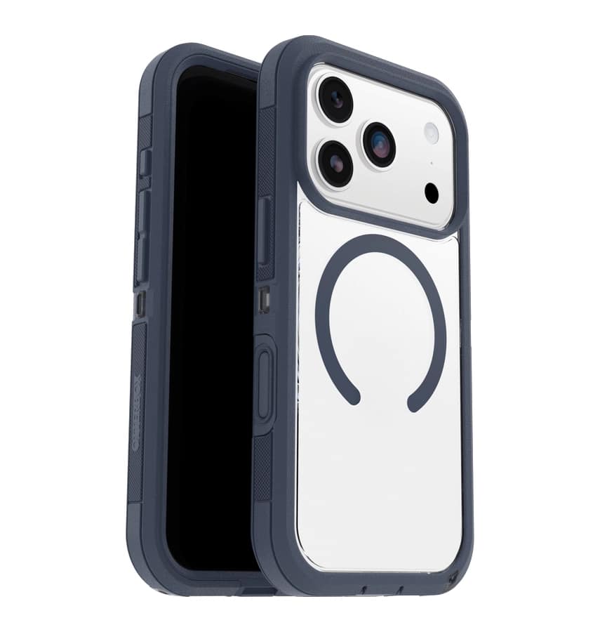 iPhone 17 Pro Max MagSafe Case – Mountain Storm Blue | OtterBox Defender XT Pro Rugged Protective Cover with Camera Control