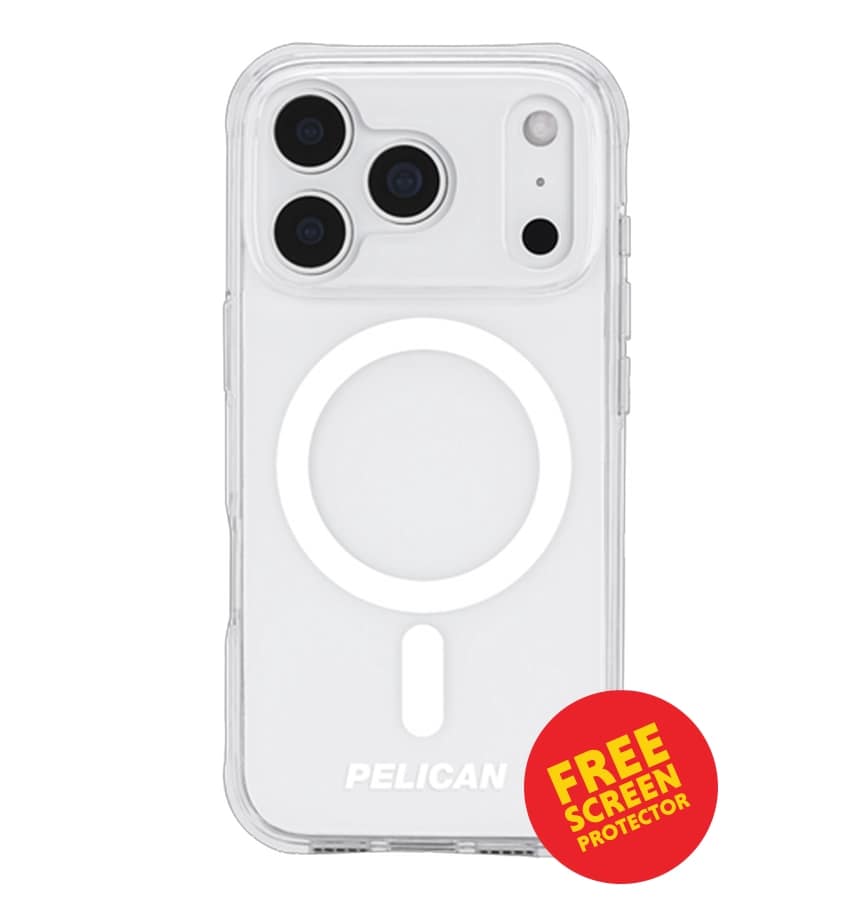 iPhone 17 Pro Max Case – Clear | Pelican Ranger MagSafe Cover with Durable Drop Protection & Slim Profile