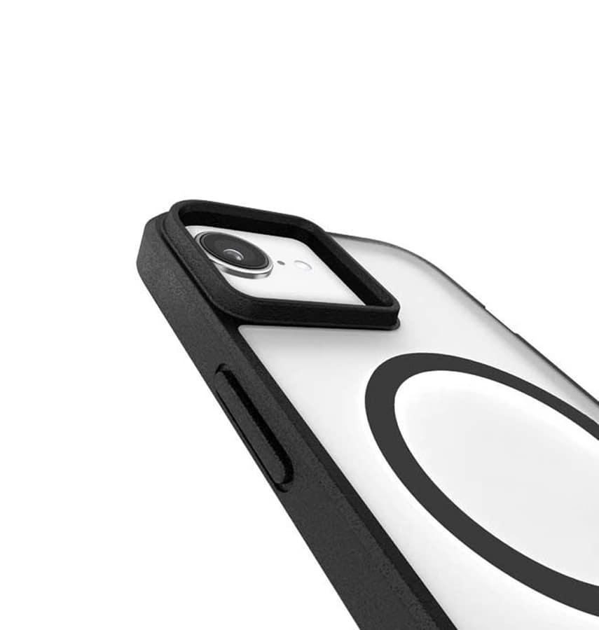 iPhone 16E/15/14/13 Case – Clear/Black Frosted | Pelican Ranger MagSafe Cover with Rugged Drop Protection & Sleek Design