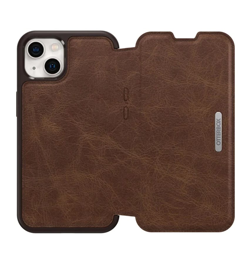 iPhone 13 Case – Black | OtterBox Strada Cover with Sleek Wallet Design & Durable Drop Protection