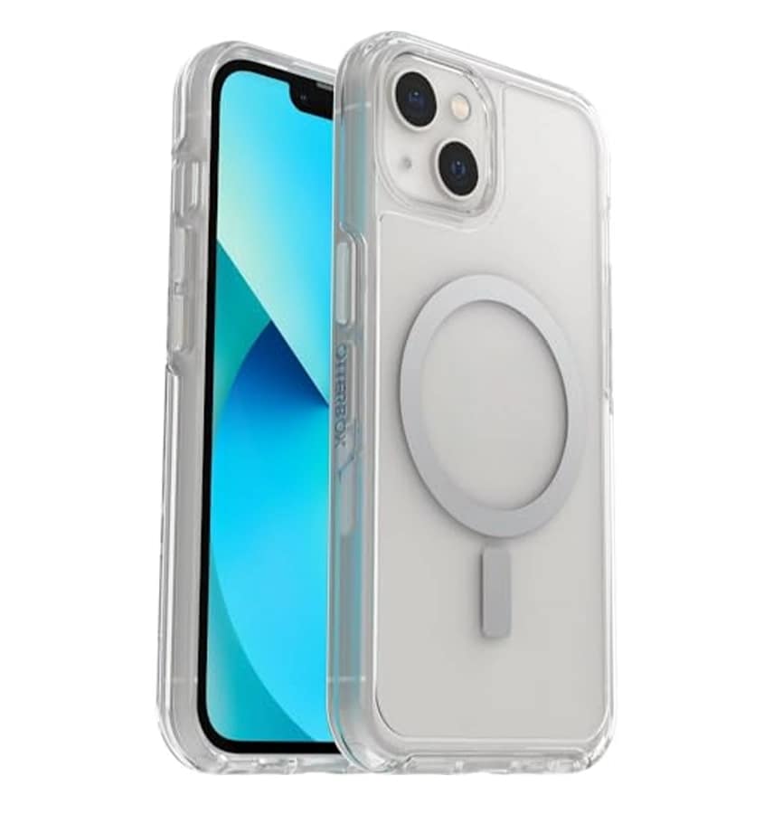 iPhone 13 Case – Clear | OtterBox Symmetry Plus MagSafe Cover with Drop Protection & Sleek Design