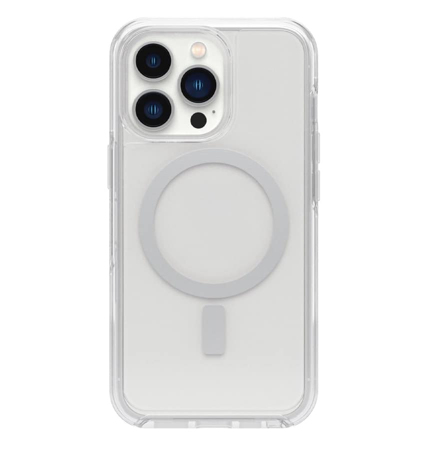 iPhone 13 Case – Clear | OtterBox Symmetry Plus MagSafe Cover with Drop Protection & Sleek Design