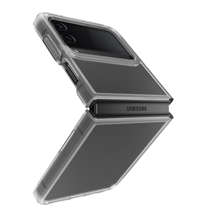 Samsung Z Flip 4 Case – Clear | OtterBox Thin Flex Cover with Transparent Slim Design