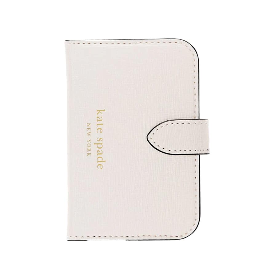 Kate Spade Morgan Magnetic Wallet MagSafe – Cream | Stylish & Durable Phone Wallet with Secure Magnetic Attachment