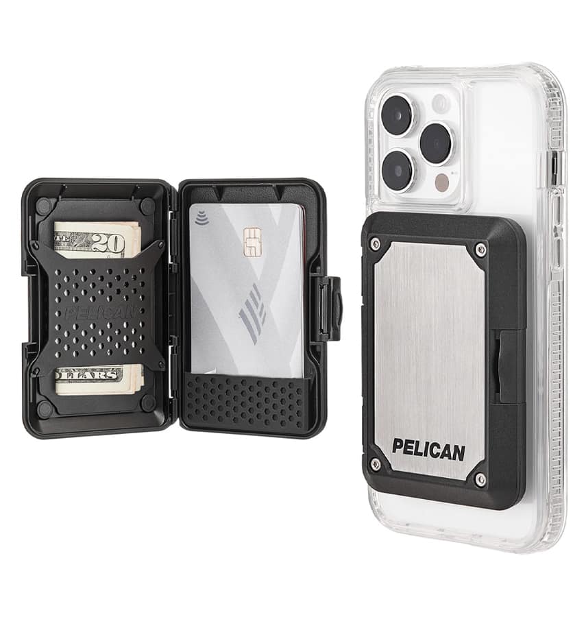 Pelican Shield RFID Blocking Wallet – MagSafe | Secure Slim Wallet with RFID & Magnetic Mount