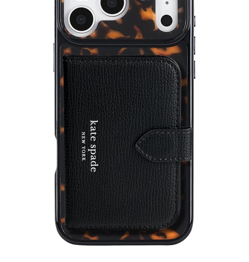 iPhone 17 Pro Max MagSafe Case – Tortoise | Kate Spade Protective Cover with Stylish, Slim & Durable Design