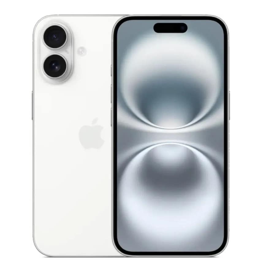 iPhone 16 Refurbished 128GB – White | Good Condition | 1-Year Warranty