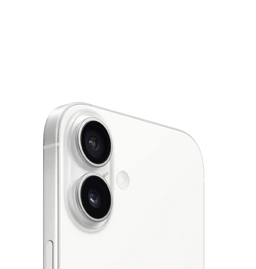 iPhone 16 Refurbished 128GB – White | Good Condition | 1-Year Warranty