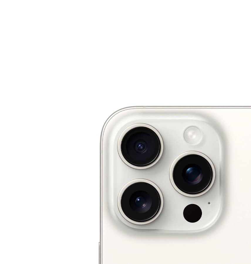 iPhone 15 Pro Max Refurbished 256GB – White | Good Condition | 1-Year Warranty